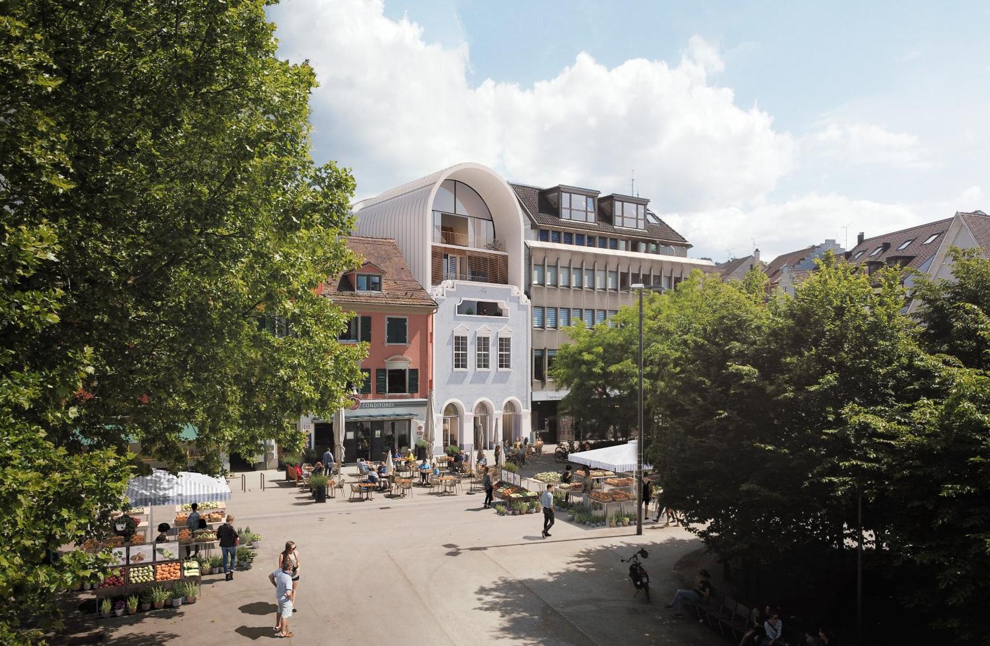 Kleiner Loewe - Stadthotel Bregenz Esterno foto